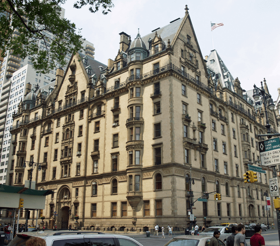 L'exclusiu Dakota Building, a Central Park West